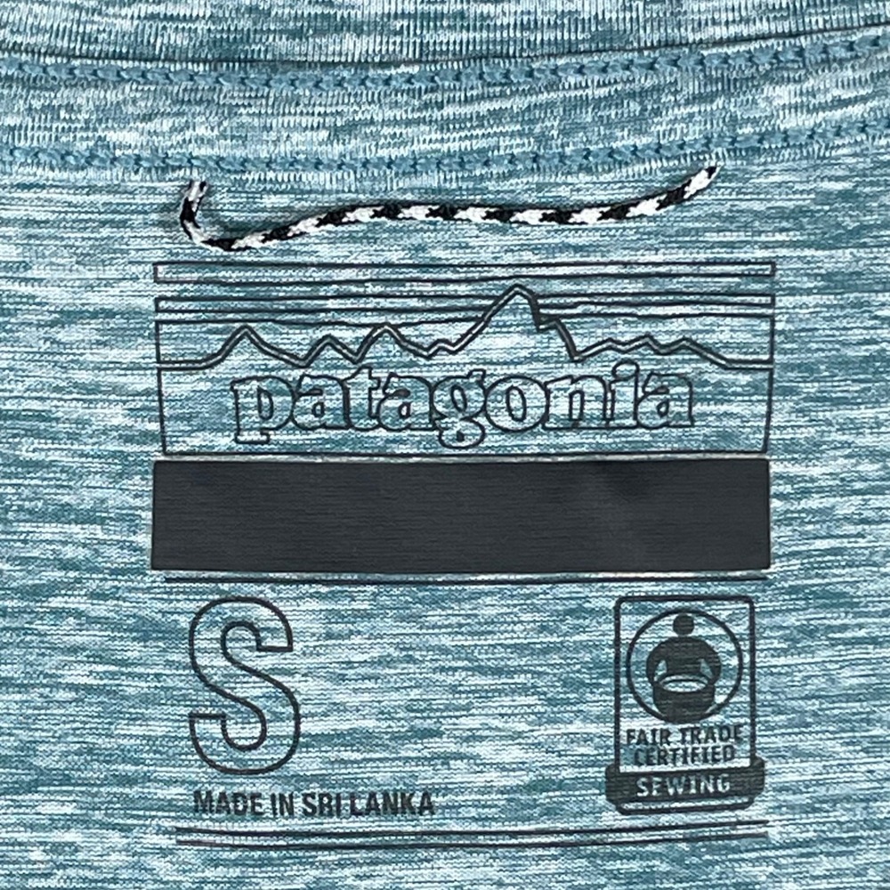 Patagonia T Shirt Big Oil Dont Surf Graphic Tee Blue Heather Size S - Picture 5 of 8